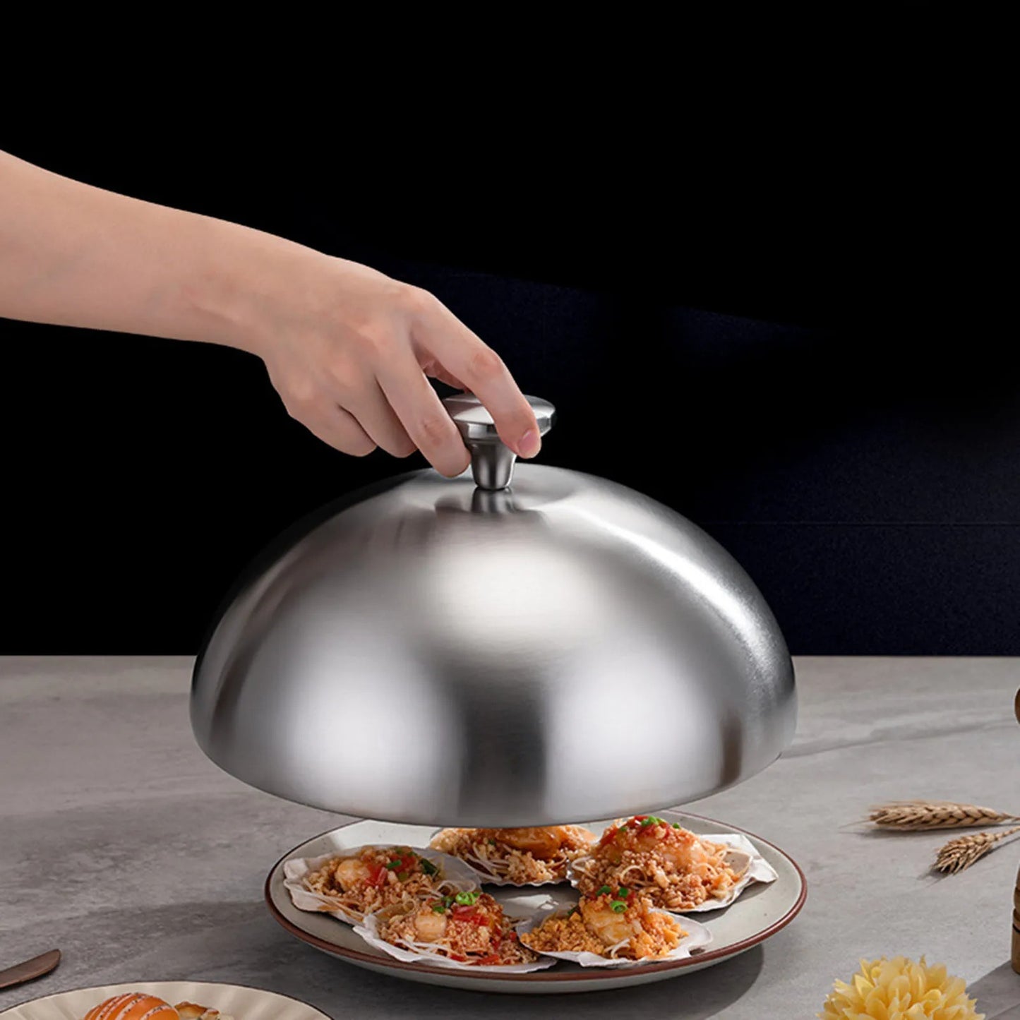 Cloche en acier inoxydable