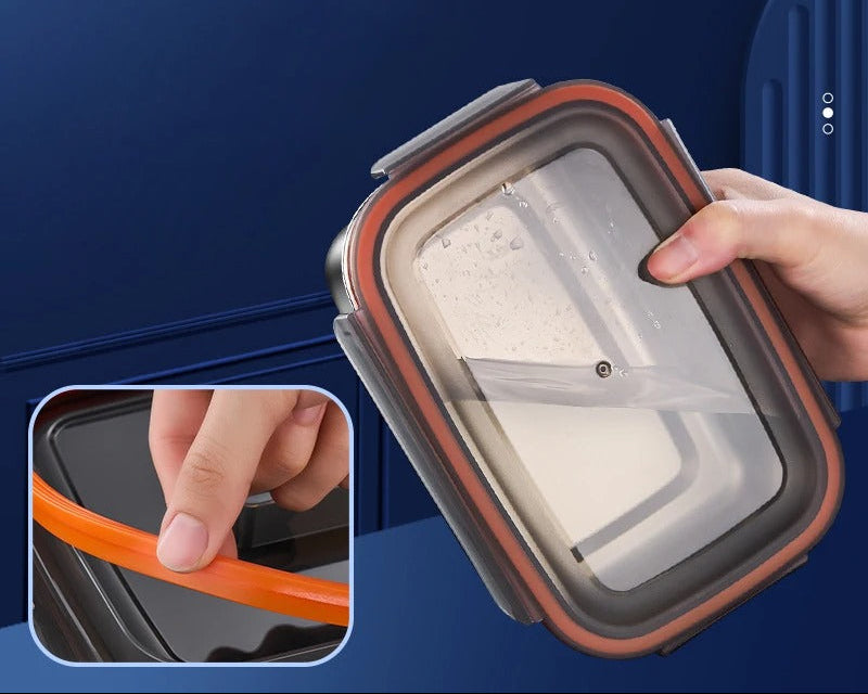 Boîte à déjeuner en acier inoxydable 304