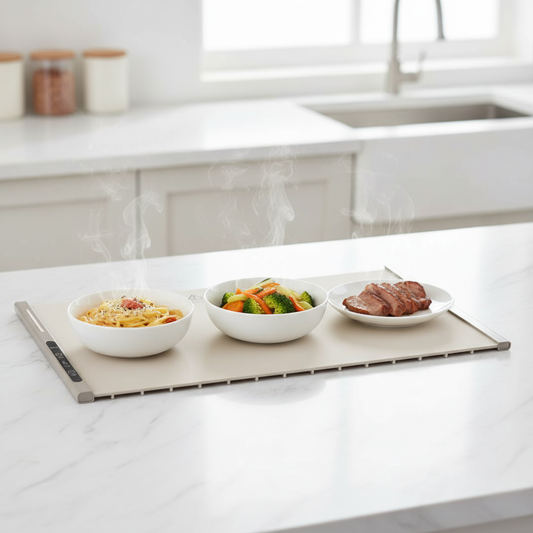 Découvrez le tapis chauffant alimentaire pour des repas toujours chauds