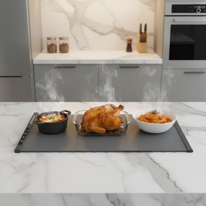 Plateau chauffant alimentaire